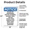 Signmission Safety Culture Sign, 18 in Width, Plastic, Rectangle OS-2PACK-NS-P-1824-V-16881 - alternate 5